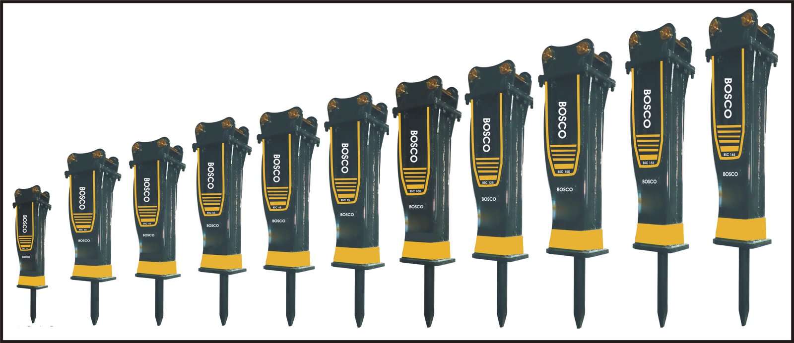 Hydraulic Hammers & Breakers for Excavators